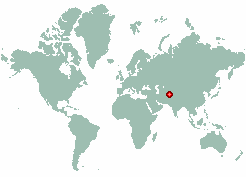 Peteul in world map